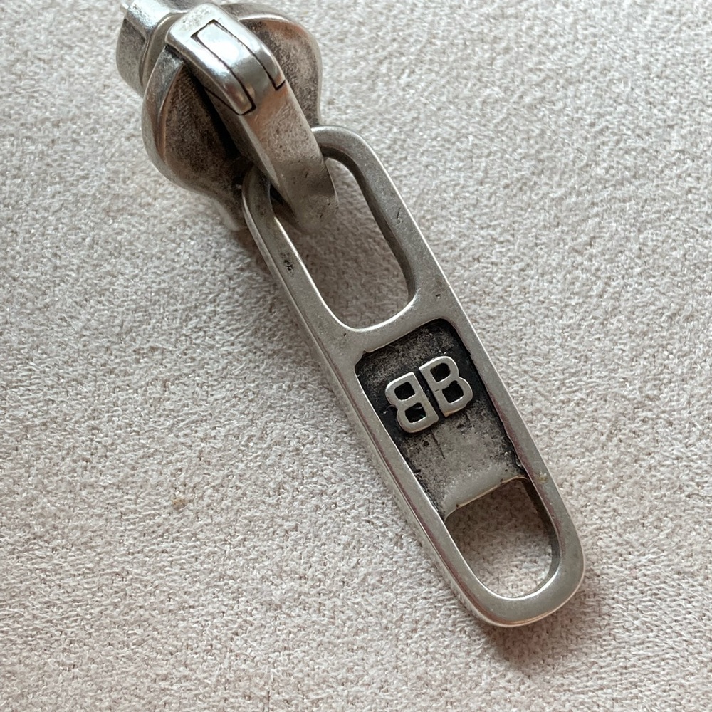 Balenciaga Silver Men's Earring - Picture 4 of 11